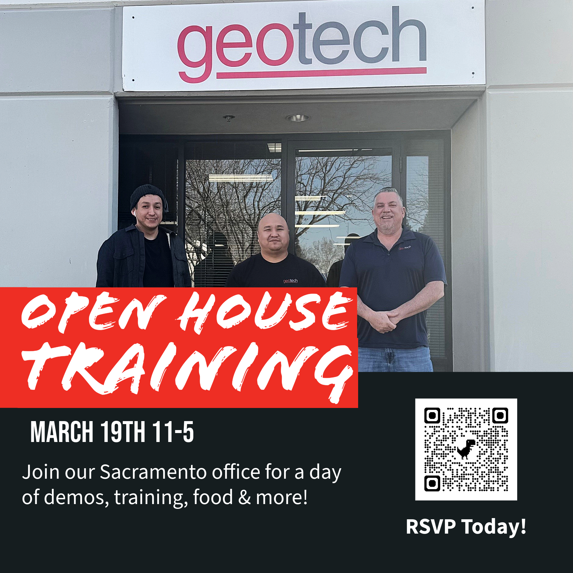 sacramento geotech open house Logo